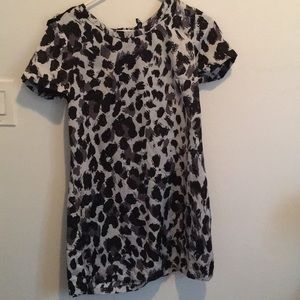 Animal print dress